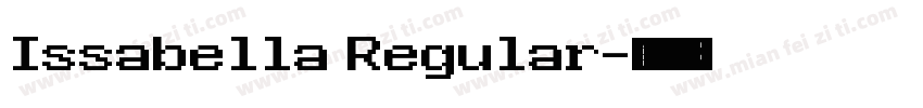 Issabella Regular字体转换